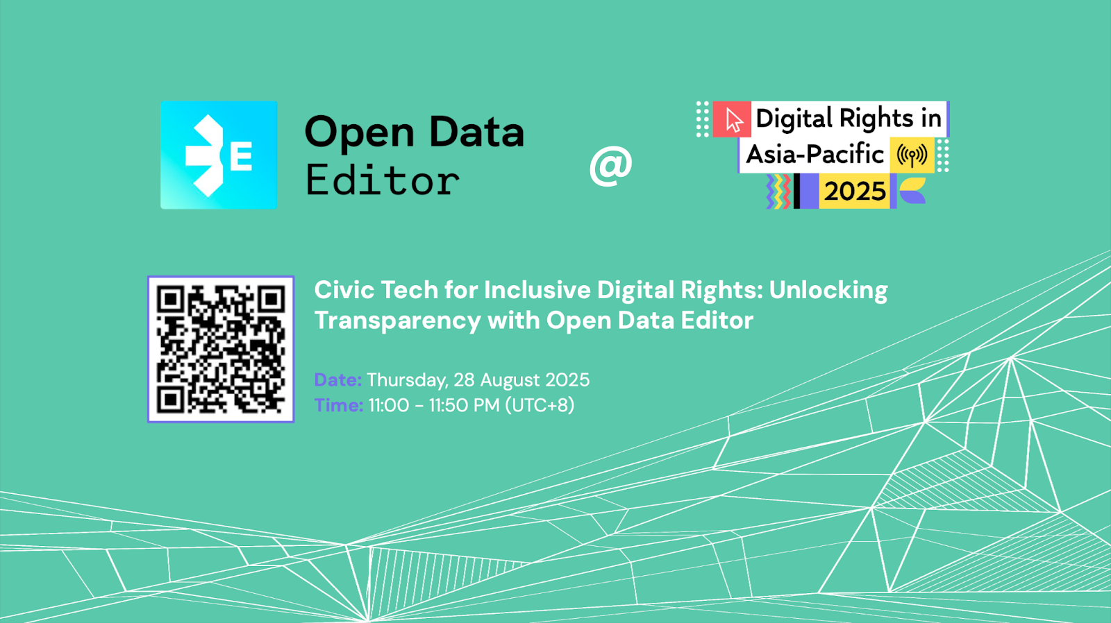 Unlocking Transparency with Open Data Editor: Join Us at DRAPAC25 and ...